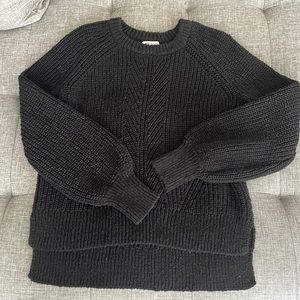 Madewell balloon sleeve knit sweater